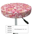 thumbnail image 4 of KLL Sweet Round Bar Chair Cushion Cover 12 inch ,Bar Stool Protector with Elastic, Soft Washable, 4 of 6