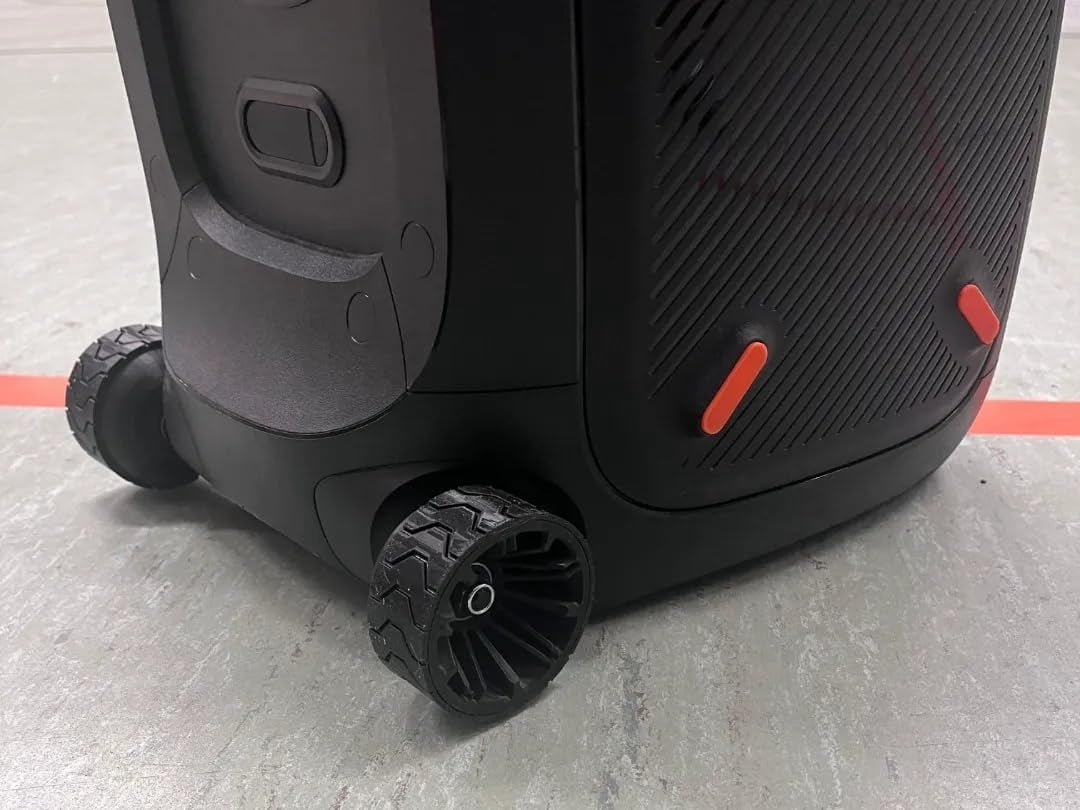 Complete Replacement Wheels for JBL PartyBox 310/320/710/Ultimate – Durable Rims & Shock-Absorbing Tires – Enhanced Stability & Easy Installation