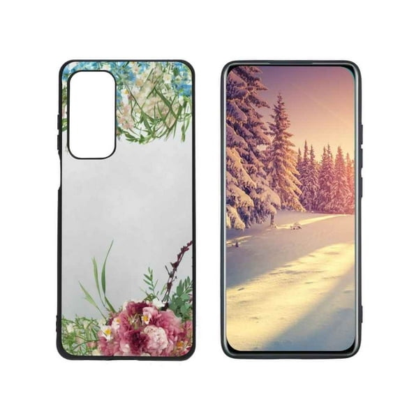 Compatible with Motorola MOTO Edge 2021 Phone Case, Flowers-6 Case Men Women, Flexible Silicone Shockproof Case for Motorola MOTO Edge 2021