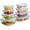 8 Pack-(5-35oz), variant on Glass Food Storage Containers with Lids, 8 Pack Meal Prep Containers, Airtight Leak-Proof Locking Bento Boxes, Microwave, Oven, Freezer and Dishwasher Safe, BPA Free, 5oz to 36oz Size Variety