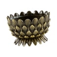 thumbnail image 3 of Lámpara de ghee, portalámparas de ghee, candelabro, lámpara de aceite, suministros para el altar budista Bronce, 3 of 7