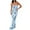 Blue, variant on Summer Dresses for Women Summer Bodycon Maxi Tube Dress Ribbed Strapless Side Slit Long Going Out Casual Elegant Party Dresses Full Length Black,S-L