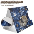 thumbnail image 5 of A4 Double Clip File Folder Binder Clipboards Waterproof Durable Foldable Folder Suitable for Office and Family Blue Oil Painting Jaguar, 5 of 9