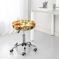 thumbnail image 5 of Sunflowers And Butterflies Round Bar Stool Seat Covers, Elastic Round Chair Cover Stool Seat Slipcover Bar Stool Cushions Round Pad for 12-14 inch, 5 of 5