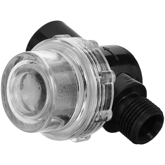 RENACLIPY Stainless Steel Pump Strainer with Nylon Fine Mesh Replacement Part Black and