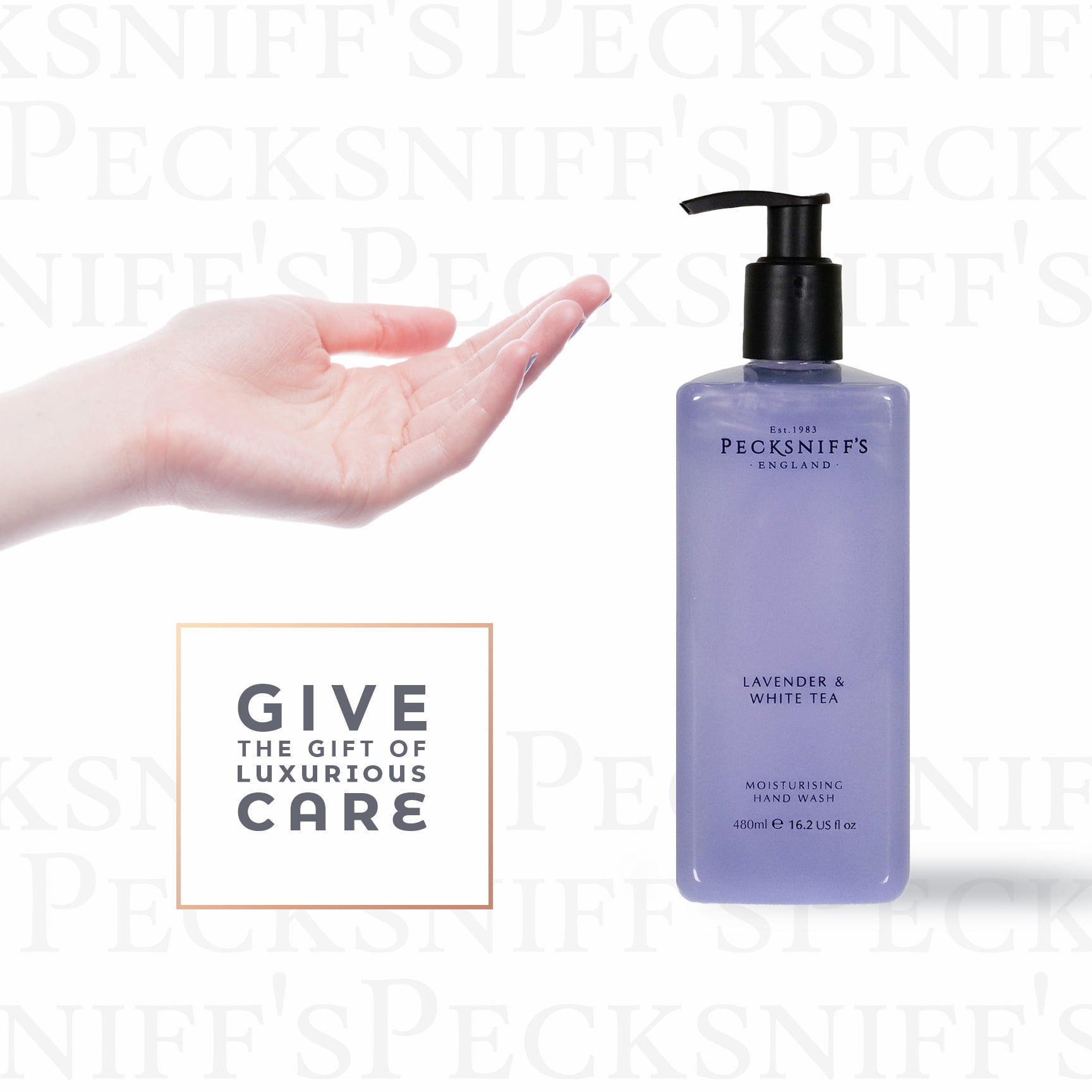 Pecksniff's Lavender & White Tea Hand Wash 480ml/16.2 fl oz