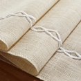 thumbnail image 3 of GHSDFBB Boho Table Runner Rustic Style 13\u201cx120\u201d, Cream Braided Farmhouse Linen Table Runner 120 Inches Long with Tassels for Dining Room Kitchen, 3 of 5