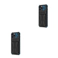 thumbnail image 3 of Inteprter Caja del teléfono a prueba de golpes Protector de la contraportada del teléfono inteligente Soporte extraíble Carcasa reemplazable Azul Tipo 3 2Conjunto, 3 of 6