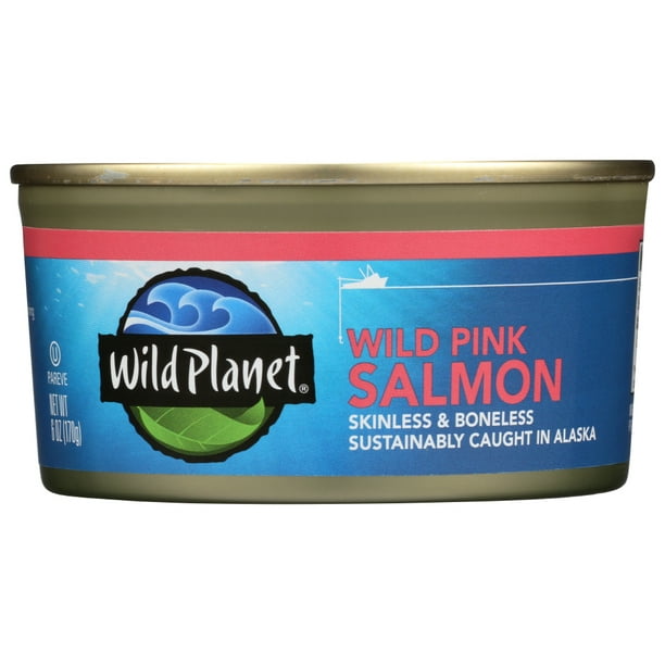 Wild Wild Pink Salmon, 6 Oz.