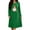# Green, variant on Taqqpue Womens Sleepshirt Long Sleeve Crew Neck Cotton Nightgown Halloween Graveyard Print Oversized Knee Length Casual Pullover Lightweight Sleep Gown for Women All Plus Sizes