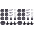 thumbnail image 1 of Juego Fieltros para Platillos 18 Uds. Arandelas Fieltro Accesorios Tambor, 1 of 8