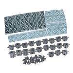 Viaduct Building Blocks, améliorer la coordination des yeux de main Exercice spatial Cognitif Capacity Track Bridge Building Jouet for Home