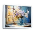 thumbnail image 2 of Designart "Farmhouse Vase With Morning Glory" Morning Glory Floater Framed Canvas Art Print, 2 of 5