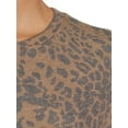 thumbnail image 3 of Time and Tru Women's Hacci Crew Neck Pullover, 3 of 5