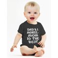 thumbnail image 3 of Tstars Boys Unisex Best Gift for Mother's Day Shirts Dad and I Agree Mom is the Best Baby Toddler Cool Cute Gift for Mom Shirts for Baby Boy Mothers Day Gift Baby Bodysuit, 3 of 6