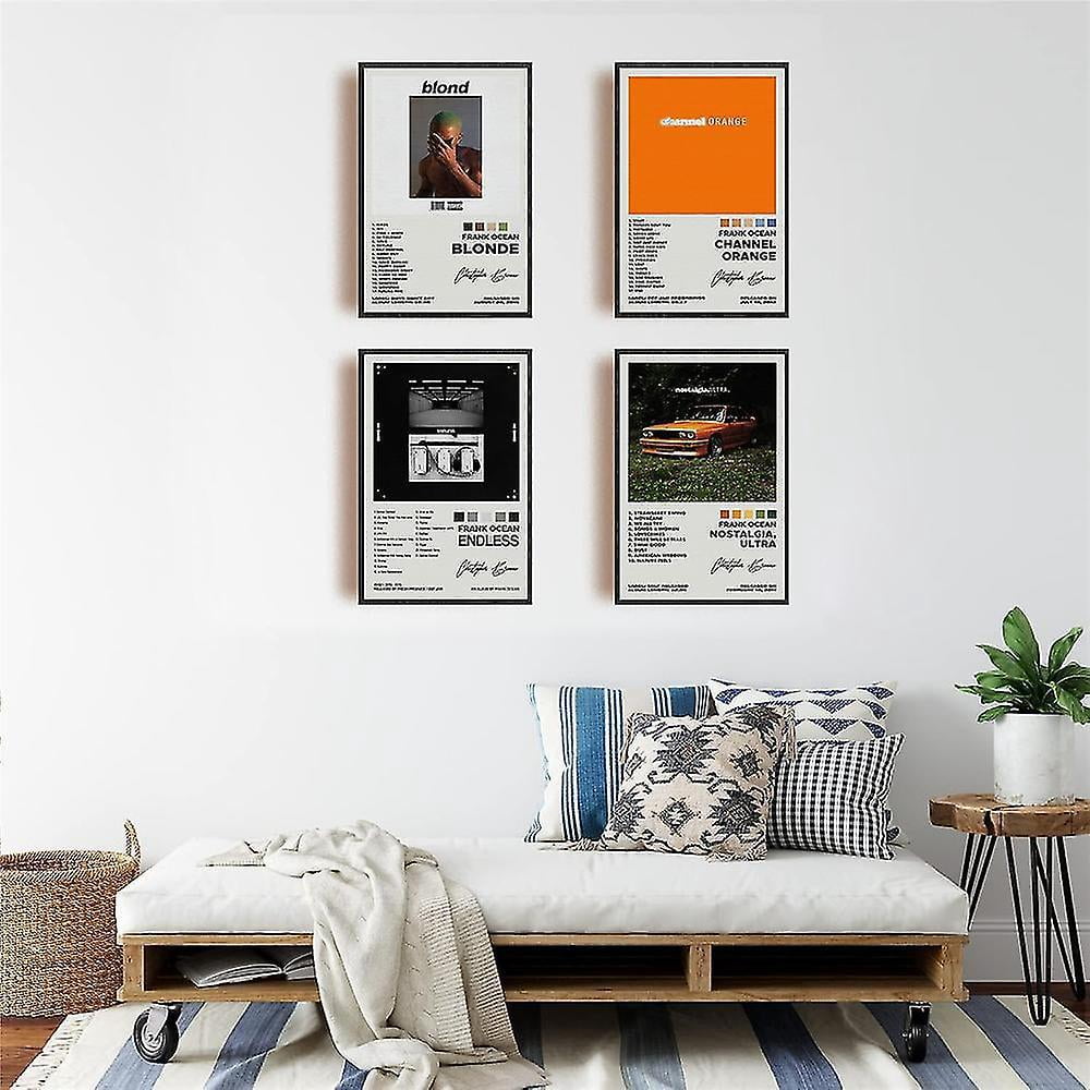 4 Pack Frank Ocean Album Posters Nostalgia, Ultra Channel