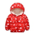 thumbnail image 3 of BULLPIANO 1-6T Kids Boys Girls Winter Coats Snowsuit Toddler Baby Hoods Puffer Down Jacket Warm Windproof Outwear, 3 of 13