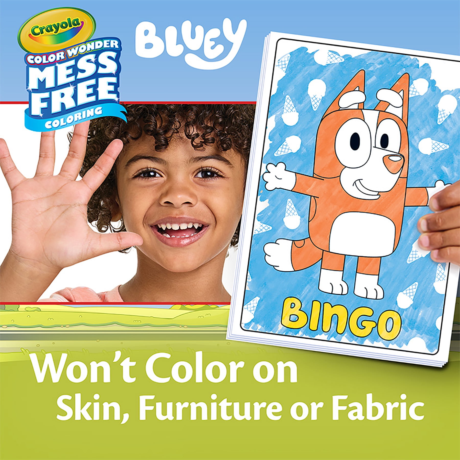 Crayola Color Wonder Mini Box Set, Bluey, 3 Sets