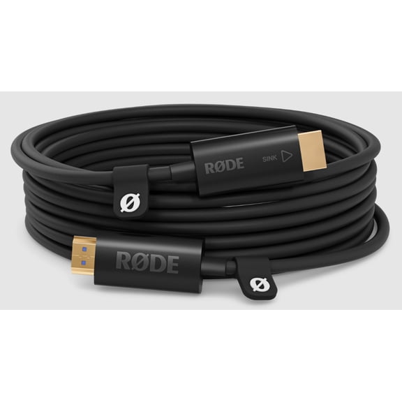 RODE HDMI-10 Premium Fiber-Optic HDMI Cable (32.8')