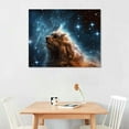 thumbnail image 2 of PIKWEEK  Space Decor for Boys Room Canvas Wall Art Solar System Posters for Bedroom Galaxy Room Decor Outer Space Room Decor Modern Astronomy Constellation Themed Pictures Framed Artwork, 2 of 4