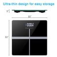 thumbnail image 4 of Digital Body Weight 180kg/396lb Bathroom Scale with Step-On Technology, 4 of 6