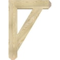 thumbnail image 3 of Ekena Millwork 6"W x 30"D x 42"H Traditional Craftsman Rough Sawn Bracket, Douglas Fir, 3 of 4