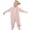 Pink-hdhJY, variant on RFQWOVSR Baby Long Sleeve Footless Onesie with Zipper Closure, Flannel