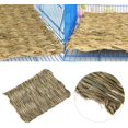 thumbnail image 4 of Estera de hierba tejida para cama de animales pequeños, nido de conejo, juguete para masticar, cama de juguete para conejillos de indias, loros, conejos, hámsteres, ratas, paquete de 3, 3, 4 of 8