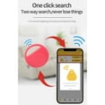 thumbnail image 3 of GPS Sans Fil Tracker Bluetooth Intelligent Tracker pour Animaux/clés/sacs, Localisateur d'Objets Contrôlé par Application, Obturateur de Selfie Bluetooth, Notification Bidirectionnelle, Rose, 3 of 8