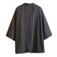 thumbnail image 1 of Cárdigan de manga tres cuartos liso informal para hombre, ropa de protección solar de seda helada, Tops Pompotops  oipoqjl39973, 1 of 5