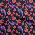 thumbnail image 1 of oneOone Georgette Viscose Pink Fabric Asian Japanese Koi Fish Craft Projects Decor Fabric Printed By The Yard 42 Inch Wide, 1 of 4