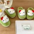 thumbnail image 6 of Kawaii Hello Kitty Cotton Shoes For Women Sanrio Cartoon Plush Slippers Y2k Sweet Home Shoes Cute Girls Winter New Warm Shoes, 6 of 7