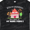 thumbnail image 4 of Inktastic Book My Reservation I'm Going to My Nana and Papa's House Boys or Girls Toddler T-Shirt, 4 of 5