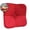 Red, variant on Microwave Plate Holder, Microwave Bowl Holder for Hot Food, Cozy Hot Pad, Protects Hands from Hot & Cold Bowls