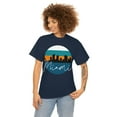 thumbnail image 6 of Miami Skyline Shirt - Unisex Heavy Cotton Tee Shirt, 6 of 7