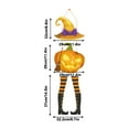 thumbnail image 3 of YANHAIGONG Halloween Decorations,Door Sign Hanger,Halloween Door Hanging Signs,Halloween Decor for Home Pumpkin for Outdoor Indoor Wall Decor Yard Home Party, 3 of 5