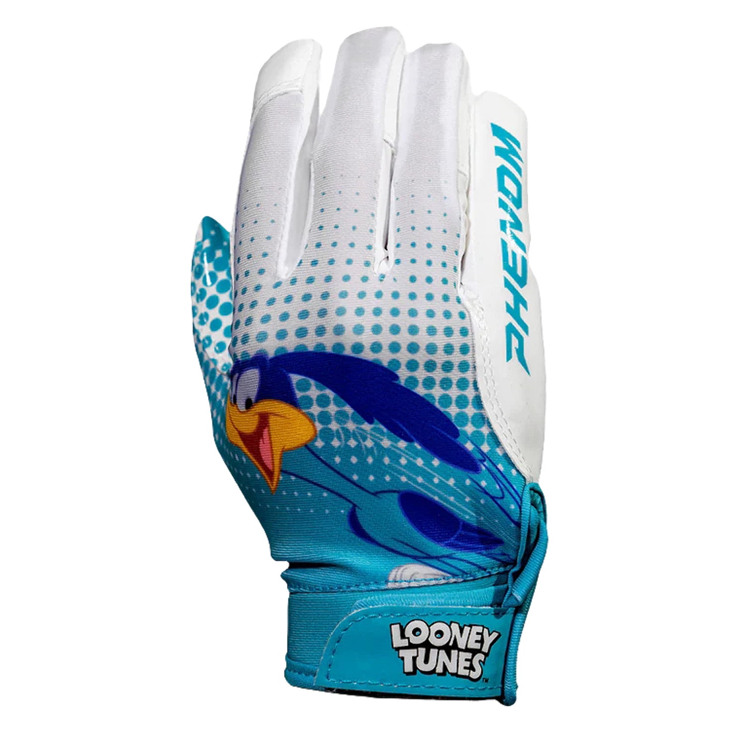 Phenom Elite VPS4 Looney Tunes Road Runner Football Gloves, Vapor-Stick Grip