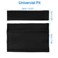 thumbnail image 4 of 4 Pieces Car Seat Belt Cover Shoulder Pad Strap Cushion Black, 4 of 7
