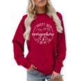 thumbnail image 1 of Wyzesi Christmas Chandails en Molleton pour Femmes Enseignant Chandails en Molleton pour Femmes Chandails en Molleton Versized Col Rond Manches Longues Pullover Chandails en Molleton Tendance pour Femmes Chandails en Molleton Tendance Graphiques Chandails à Capuchon Pullover, 1 of 4