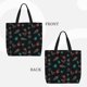 thumbnail image 2 of Balery Colorful Insect Bolsa de Mano para Mujeres con Cremallera, Bolsa de Gimnasio con Compartimentos, Bolsa para Laptop, Bolsa para Trabajo, 2 of 7