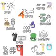 thumbnail image 4 of Alphabet Building Block Set  26 Alphabet Legend Building Block Model  Educational Letters Lore ABC Learning Toys  Fun Filled Alphabet Knowledge Building Blocks Model (951 Pcs), 4 of 5