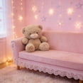 thumbnail image 4 of Super Soft Plush Bear Stuffed Animal, Cuddly Teddy Doll, Child Safe Toy, 1pc Polyester Fiber Beige, for Kids Baby Bedroom Decoration, Huggable Companion Gift, 4 of 5
