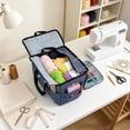 thumbnail image 4 of Gumesh Small Portable Yarn Storage Bag for Knitting Kit, Crochet Tote Organizer for Accessories & Supplies (Bag Only), 4 of 5