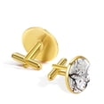 thumbnail image 3 of Tree Men's Stainless Steel Cufflinks for Formal Attire, Wedding Wear, and Special Occasions, 3 of 6