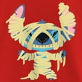 thumbnail image 2 of Girl's Lilo & Stitch Halloween Mummy Stitch Graphic Tee Red X Large, 2 of 5
