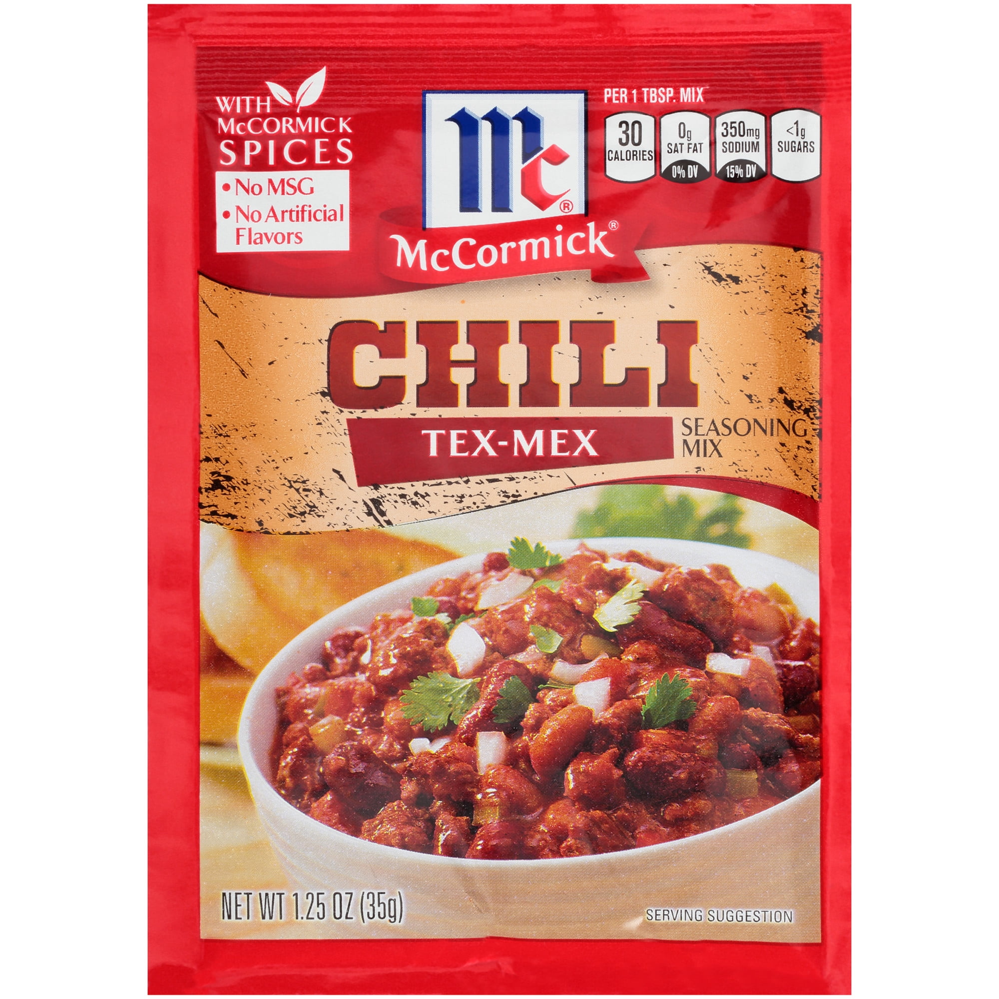 McCormick TexMex Chili Seasoning Mix, 1.25 oz