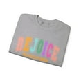 thumbnail image 3 of Rejoice Collegiate Easter Sweatshirt, Scripture Philippians Sweatshirt, 3 of 4