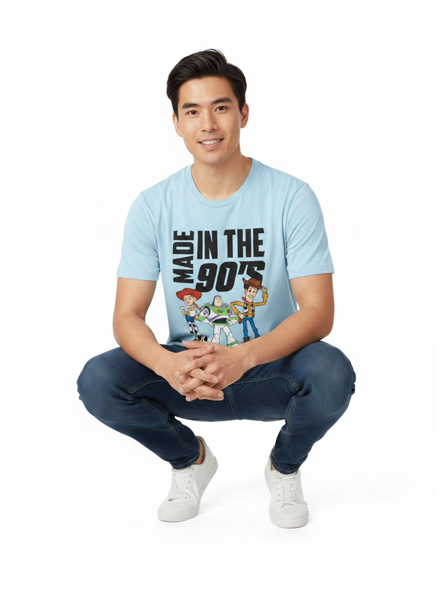 Toy Story, Men's & Big Men's Graphic Tee, Made in the 90s, Sizes S-3XL