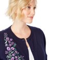 thumbnail image 5 of Woman Within Plus Size Perfect Long Sleeve Cardigan, 5 of 6
