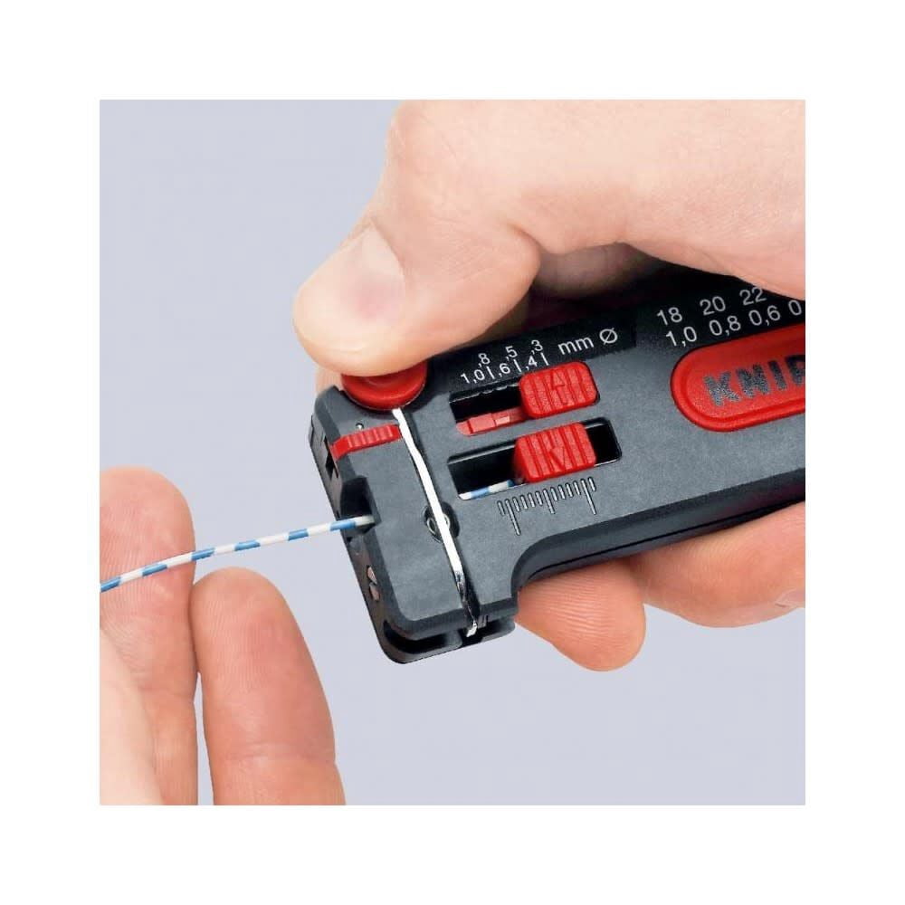 Knipex Knipex Tools - Precision Mini Wire Stripper, 26-36 Awg (1280040Sb) Pliers
